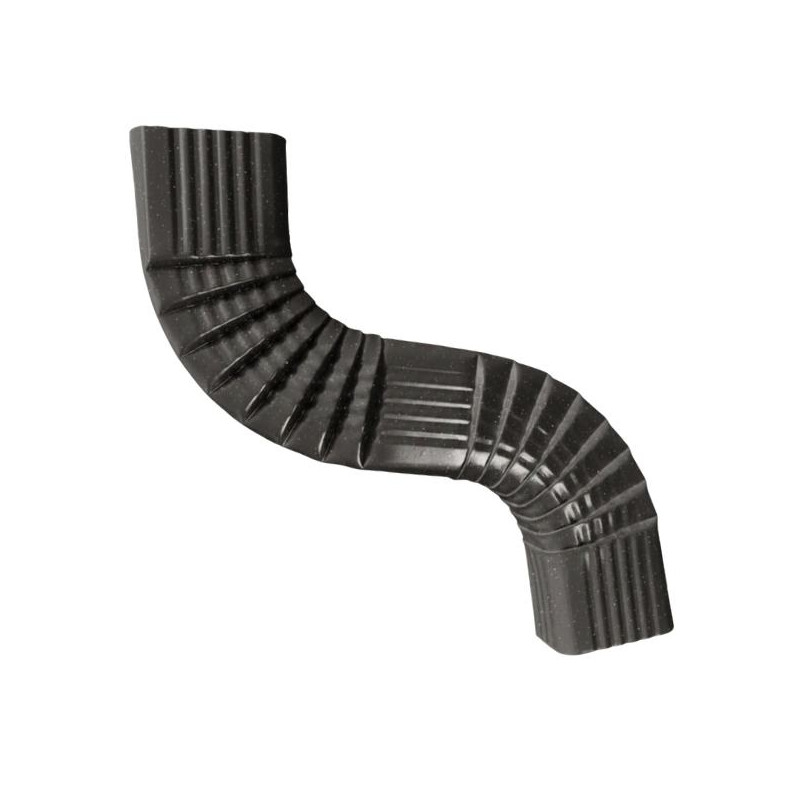 Col de cygne latéral - NG18 noir graphite - droit