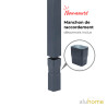 Manchon de raccordement pour tuyau de descente alu