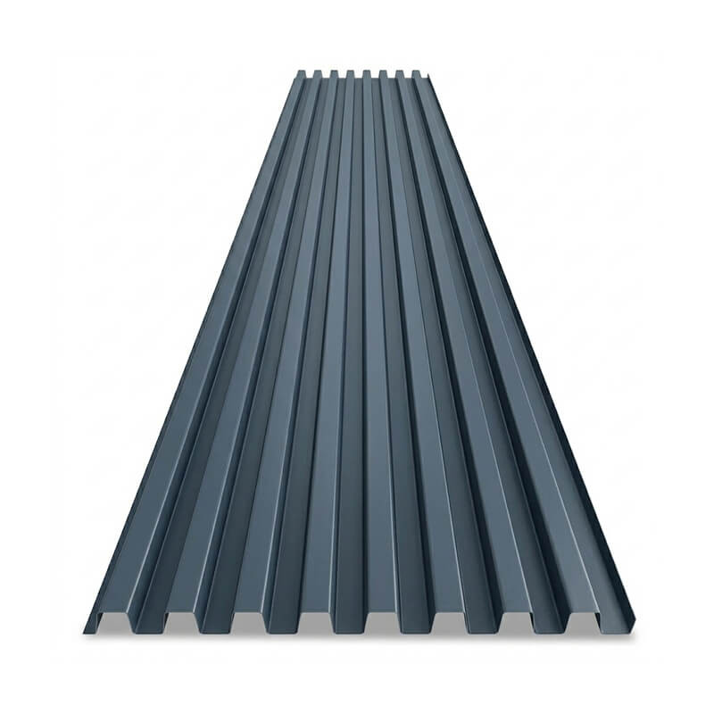 plaque bardage faux claire-voie aluminium couleur gris anthracite
