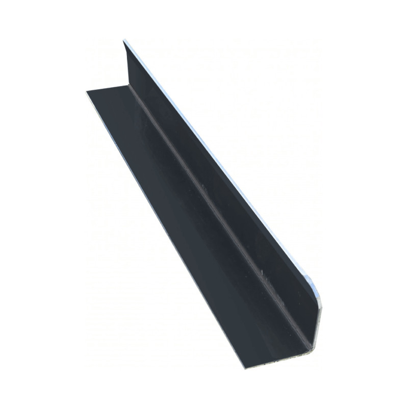 Talon mural alu premium pour couvertine RAL9005 Talon mural alu premium pour couvertine RAL9005
