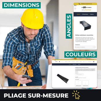 Pliage alu configurateur