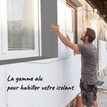 Chantier ITE à habiller