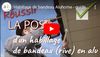 Pose de cache-moineaux en alu