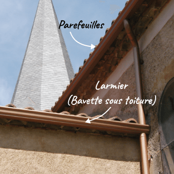 Larmier toiture