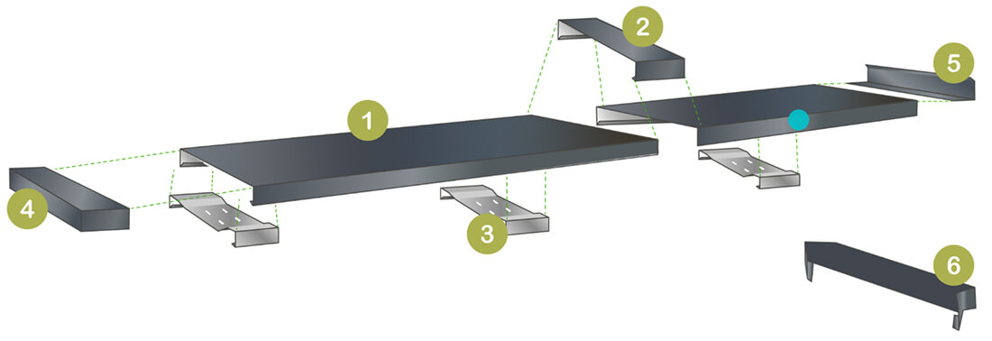 couvertine et accessoires Aluhome