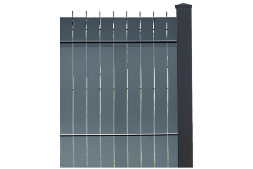 Lamelles d'occultations gris anthracite